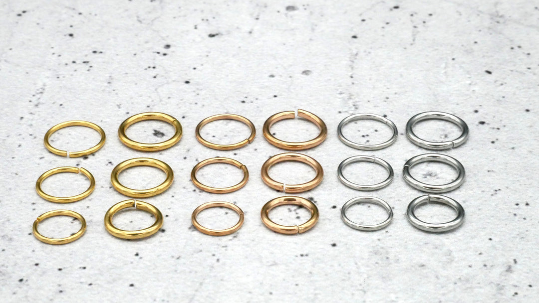 Piercing/Ring/Nostril 0,8mm-1,2mm Chirurgenstahl - 1B/02