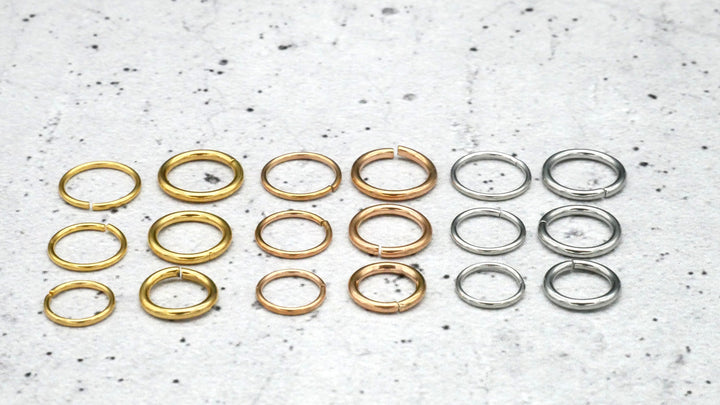 Piercing/Ring/Nostril 0,8mm-1,2mm Chirurgenstahl - 1B/02
