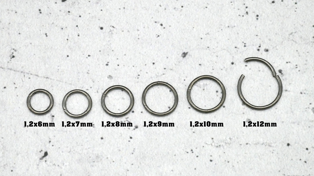 Metallic Piercing/Septum Chirurgenstahl - 1A/05