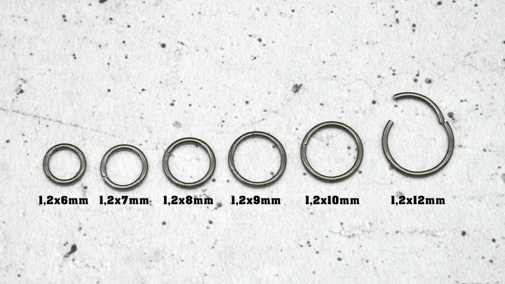 Metallic Piercing/Septum Chirurgenstahl - 1A/05
