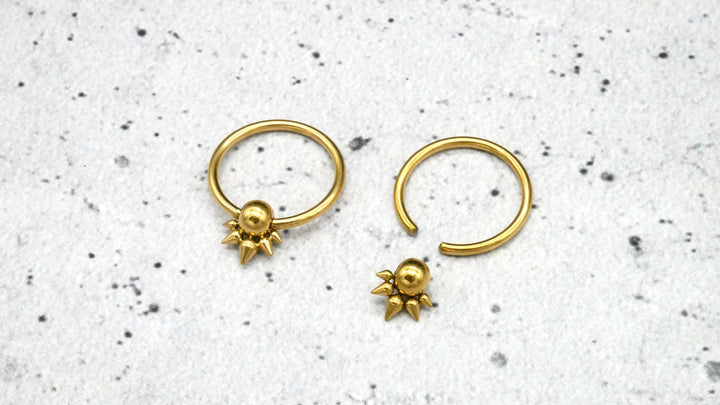 Ohrring/Piercing Chirurgenstahl - 1K/17