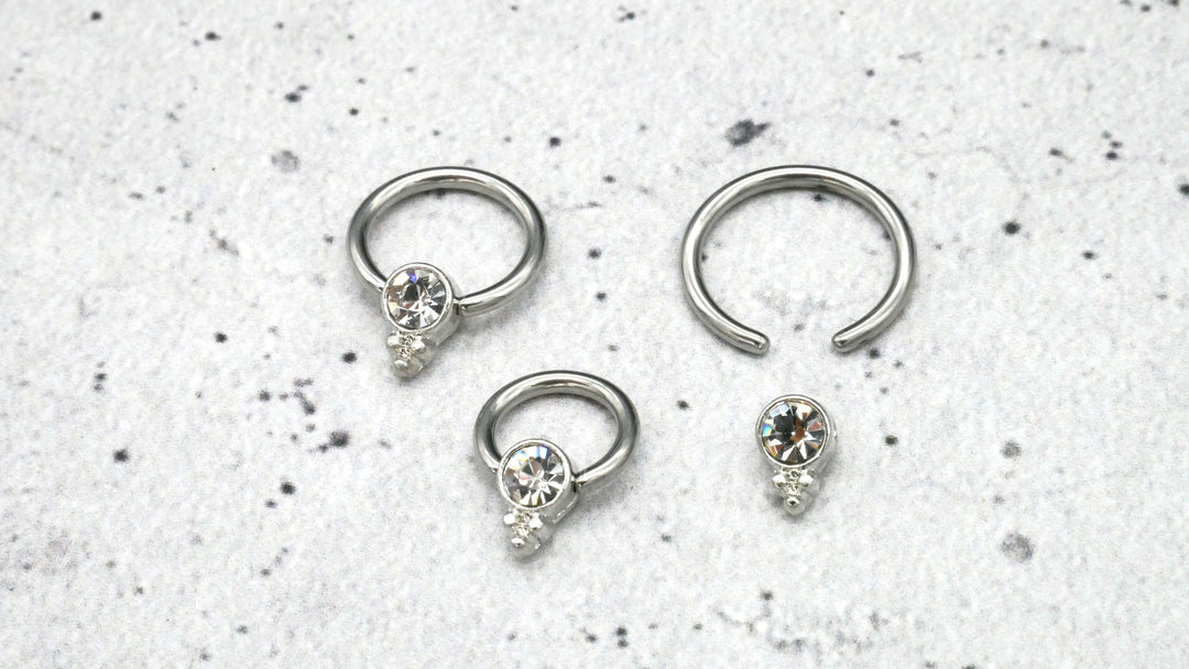 Ohrring/Piercing Chirurgenstahl - 1K/10