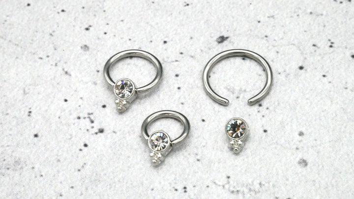 Ohrring/Piercing Chirurgenstahl - 1K/10