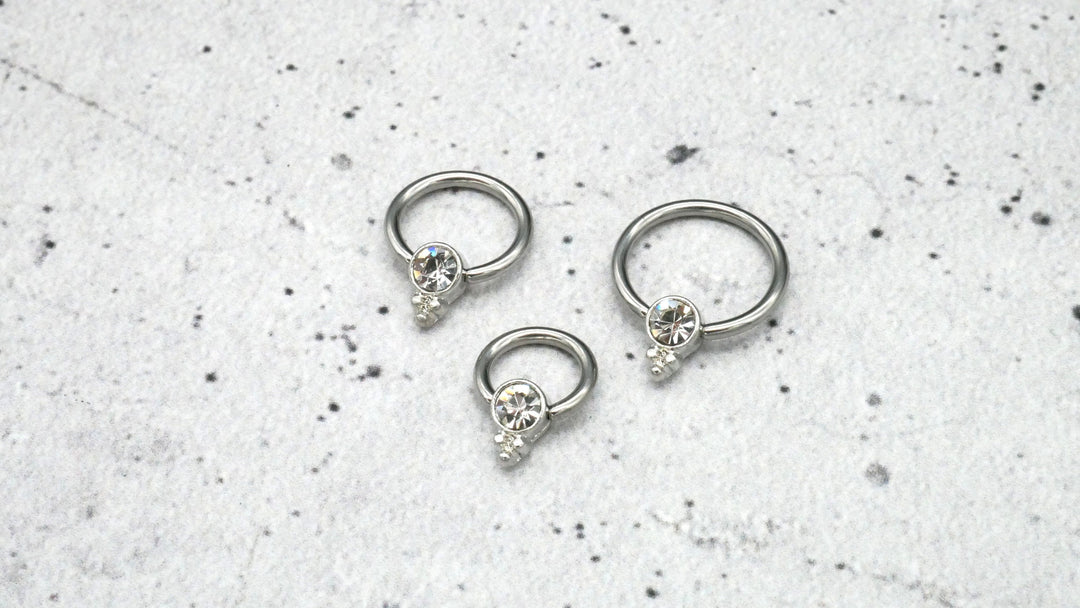 Ohrring/Piercing Chirurgenstahl - 1K/10