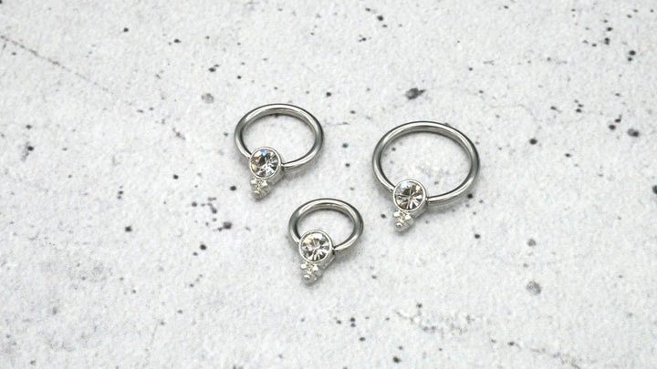 Ohrring/Piercing Chirurgenstahl - 1K/10