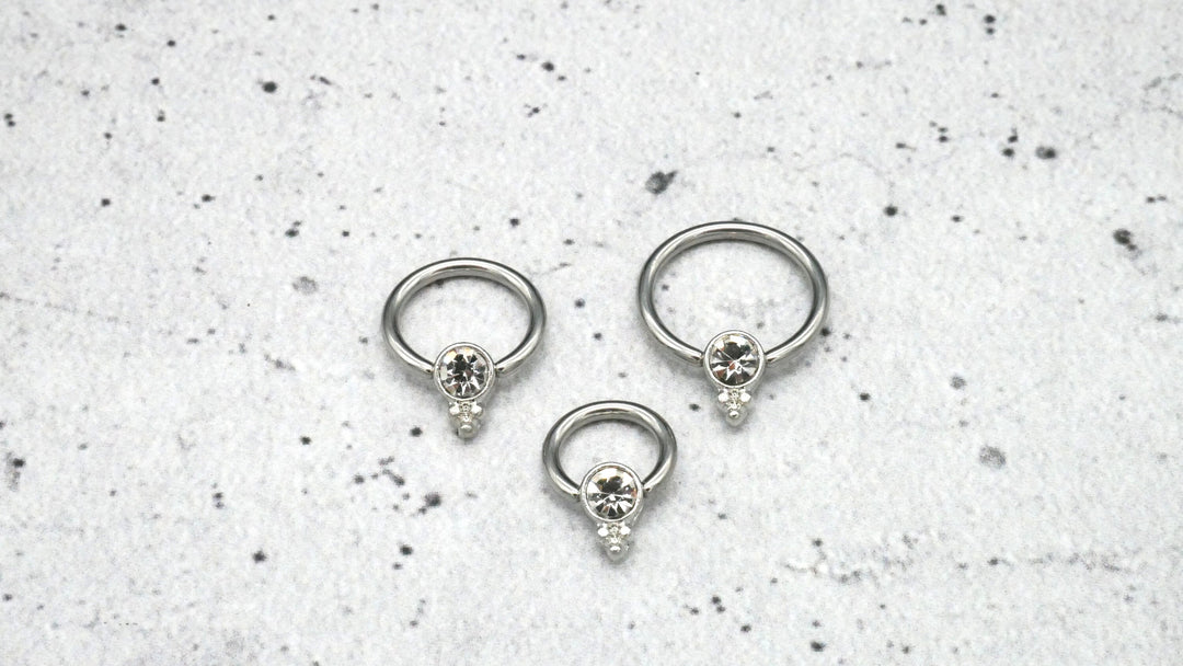 Ohrring/Piercing Chirurgenstahl - 1K/10