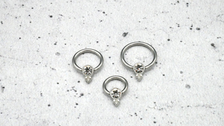 Ohrring/Piercing Chirurgenstahl - 1K/10