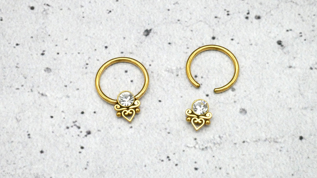 Ohrring/Piercing Chirurgenstahl - 1K/12
