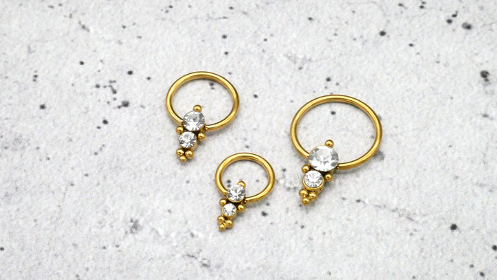 Piercing/Ohrring/Septum Chirurgenstahl - 1K/16