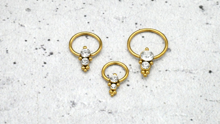 Piercing/Ohrring/Septum Chirurgenstahl - 1K/16