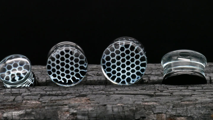 1x Plug aus Glas 6-16mm - L4