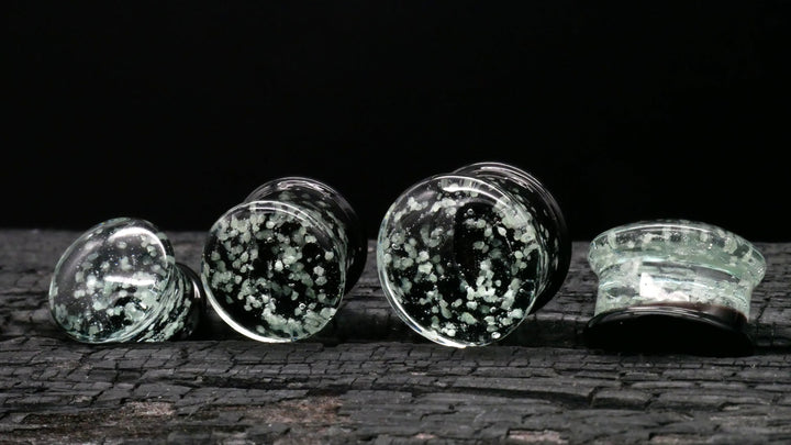 1x Plug aus Glas Glow 6-16mm - L4