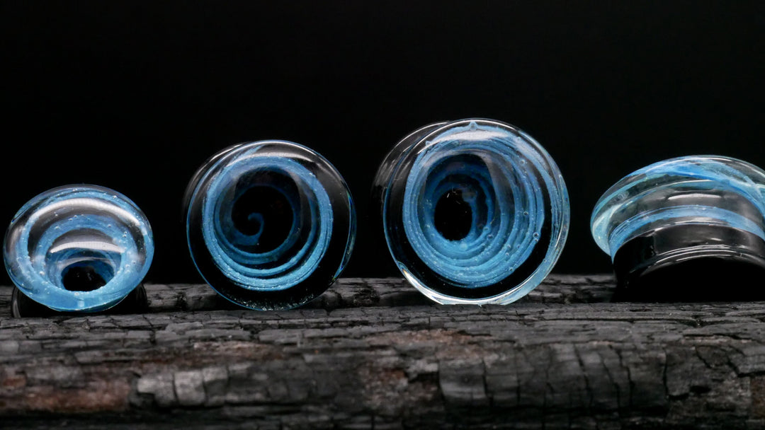 1x Plug Glas Infinity 6-25mm - L4