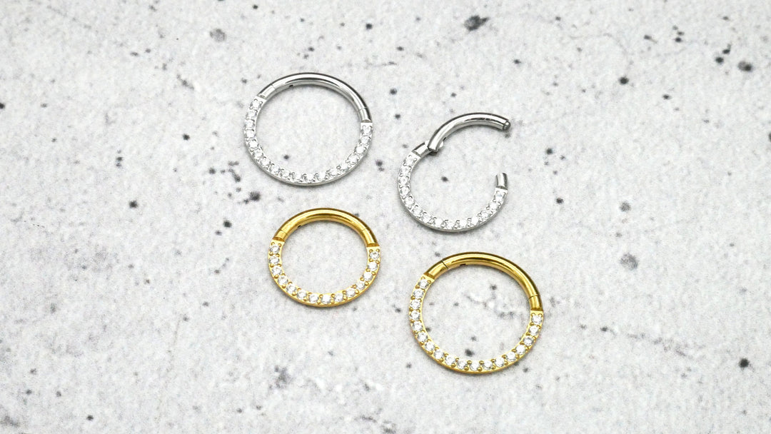 TITAN Piercing Ring Septum Helix Daith Tragus - 1G/16