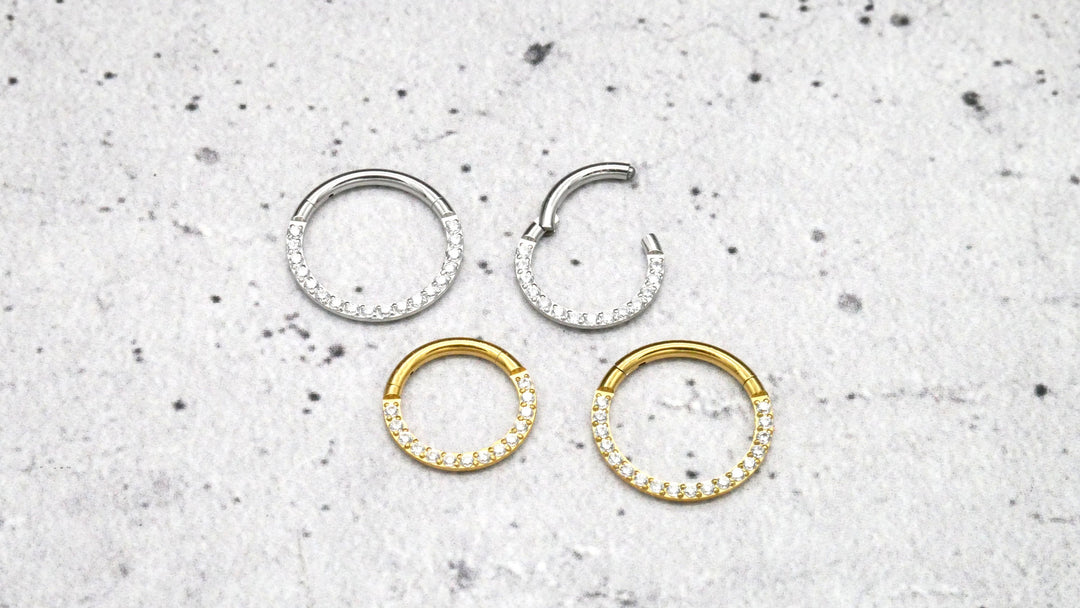 TITAN Piercing Ring Septum Helix Daith Tragus - 1G/16