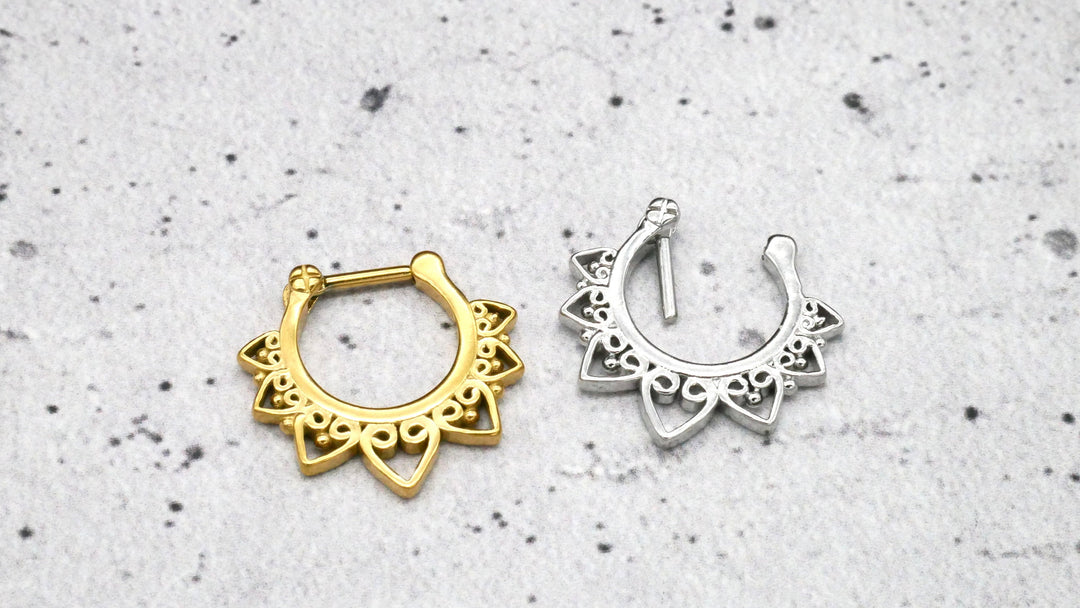 Piercing Ring Septum Helix Daith Tragus - 1G/15
