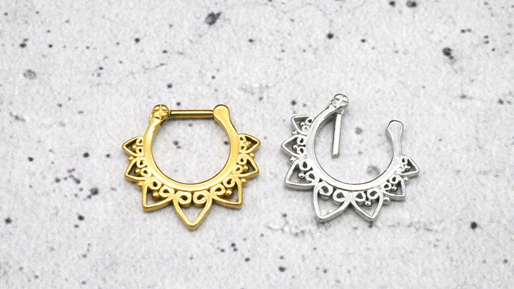 Piercing Ring Septum Helix Daith Tragus - 1G/15