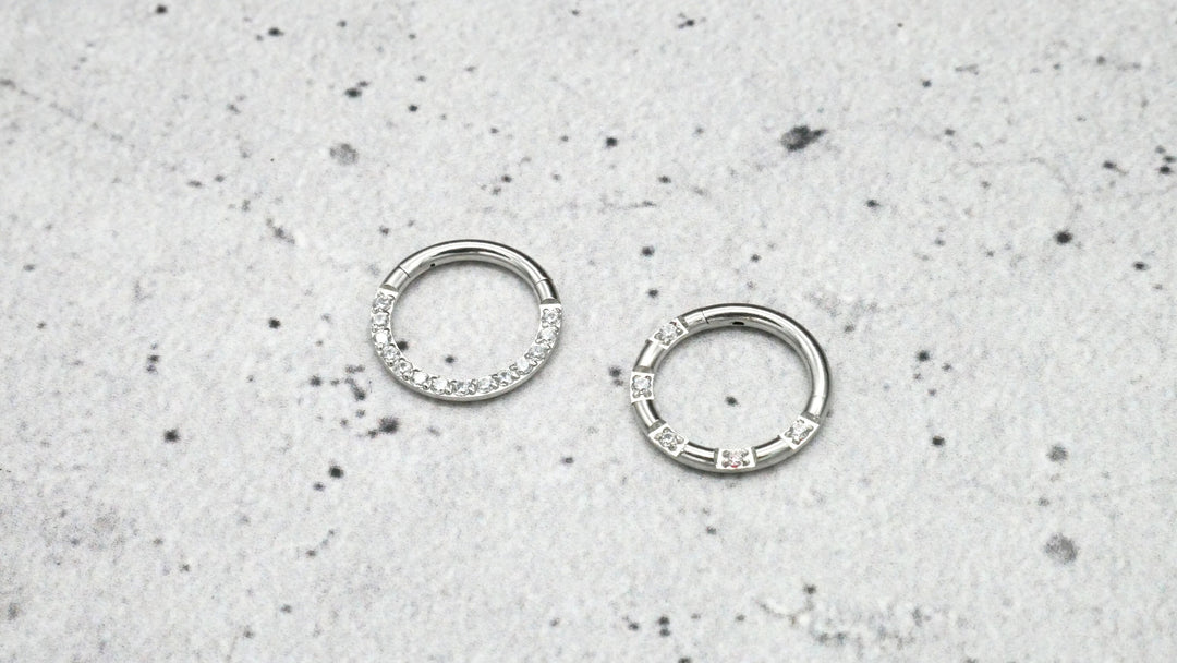 Piercing Ring Septum Helix Daith Tragus - 1G/16
