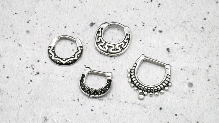 Piercing Ring Septum Helix Daith Tragus - 1G/15