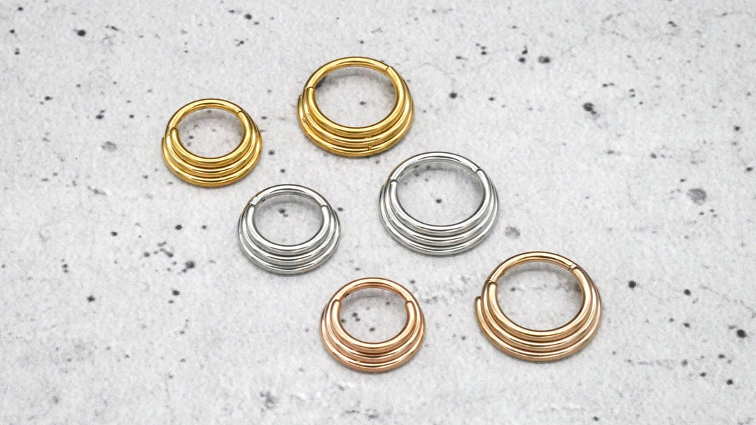Piercing Ring Septum Helix Daith Tragus - 1G/14