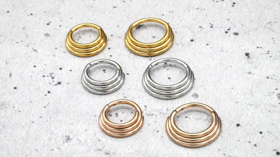 Piercing Ring Septum Helix Daith Tragus - 1G/14