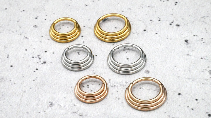 Piercing Ring Septum Helix Daith Tragus - 1G/14