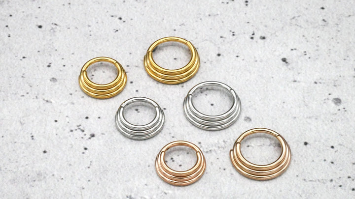 Piercing Ring Septum Helix Daith Tragus - 1G/14