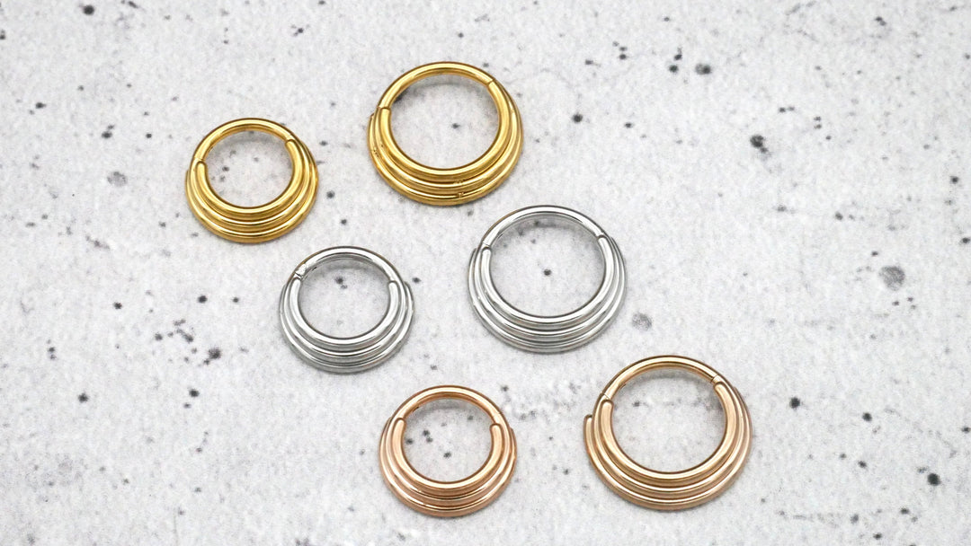 Piercing Ring Septum Helix Daith Tragus - 1G/14