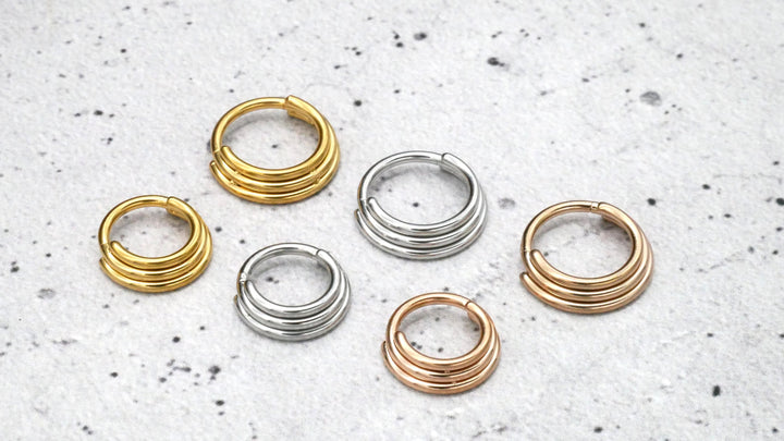 Piercing Ring Septum Helix Daith Tragus - 1G/14