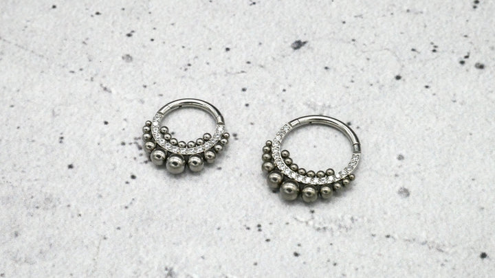 Piercing Ring Septum Helix Daith Tragus - 1G/15