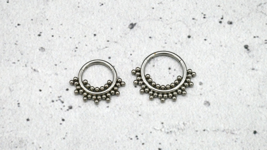 Piercing Ring Septum Helix Daith Tragus - 1G/15