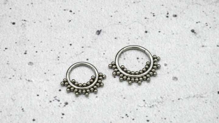 Piercing Ring Septum Helix Daith Tragus - 1G/15