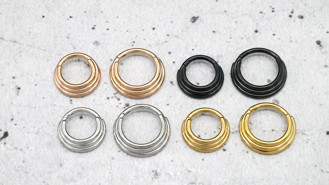 Piercing Ring Septum Helix Daith Tragus - 1G/14
