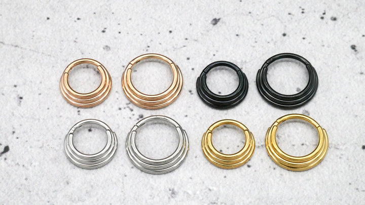Piercing Ring Septum Helix Daith Tragus - 1G/14
