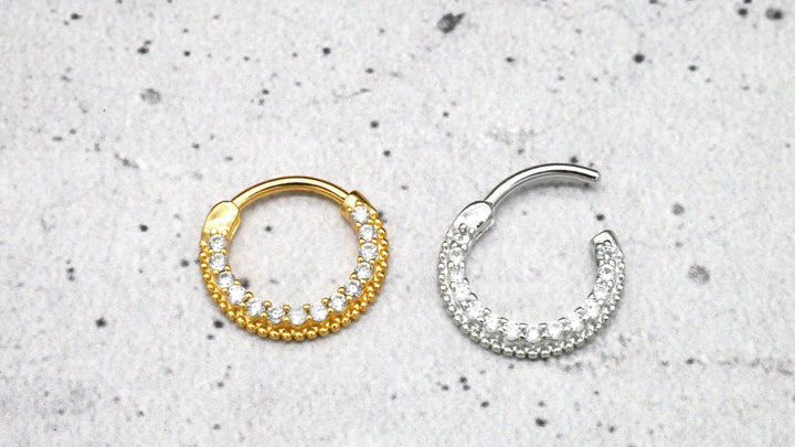 Piercing Ring Septum Helix Daith Tragus - 1G/15