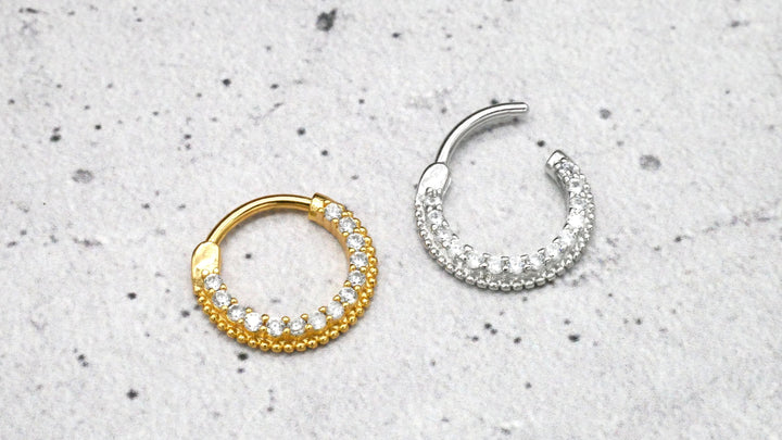 Piercing Ring Septum Helix Daith Tragus - 1G/15