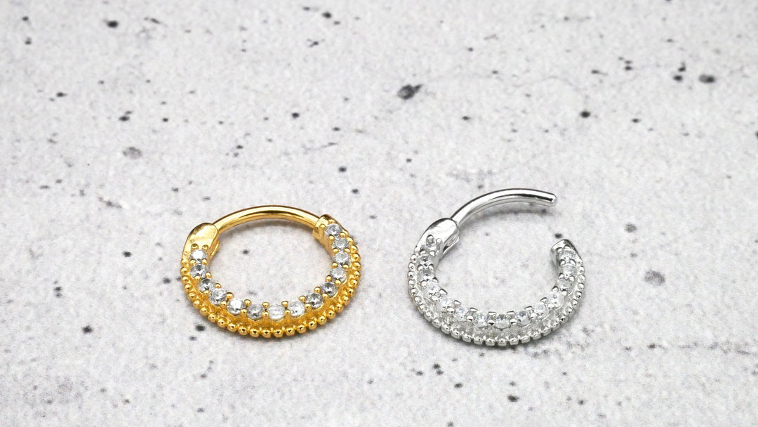 Piercing Ring Septum Helix Daith Tragus - 1G/15