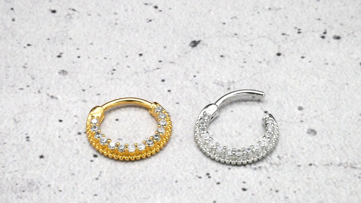 Piercing Ring Septum Helix Daith Tragus - 1G/15