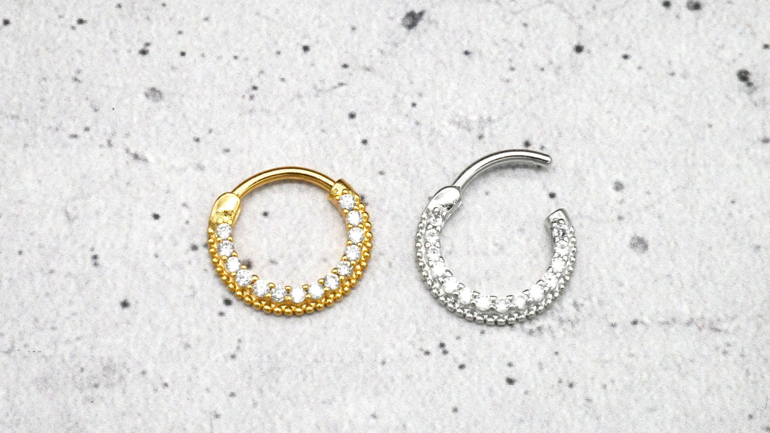 Piercing Ring Septum Helix Daith Tragus - 1G/15