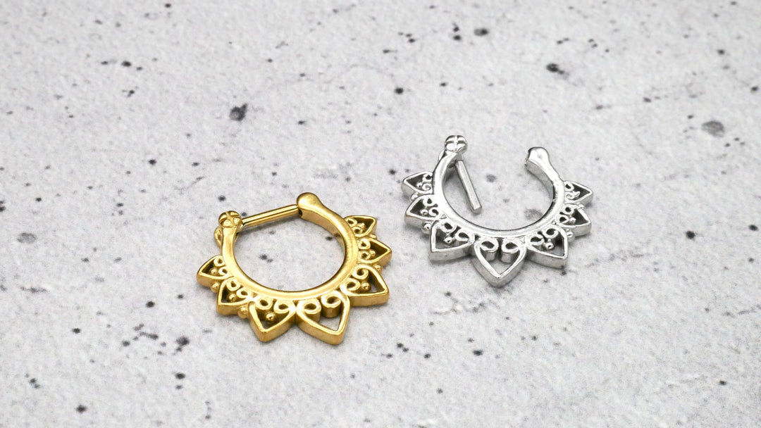 Piercing Ring Septum Helix Daith Tragus - 1G/15