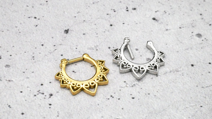 Piercing Ring Septum Helix Daith Tragus - 1G/15