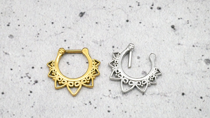 Piercing Ring Septum Helix Daith Tragus - 1G/15