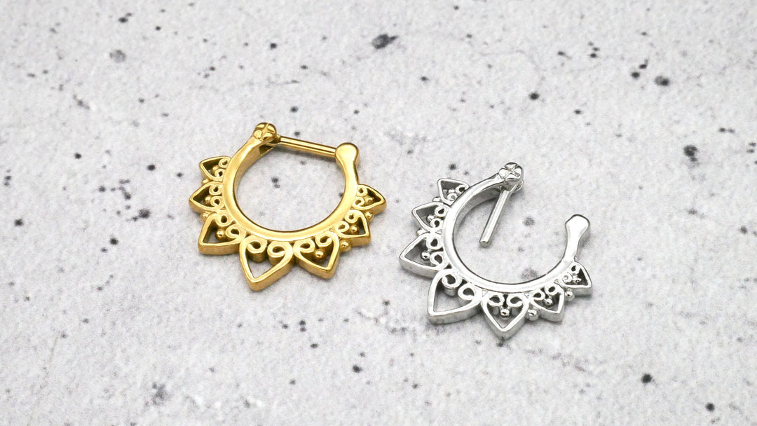 Piercing Ring Septum Helix Daith Tragus - 1G/15