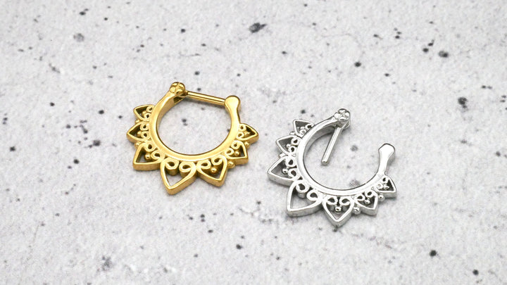 Piercing Ring Septum Helix Daith Tragus - 1G/15