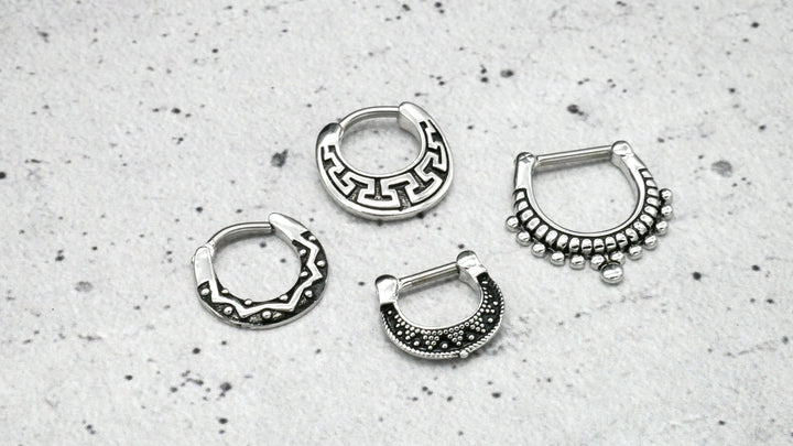 Piercing Ring Septum Helix Daith Tragus - 1G/15