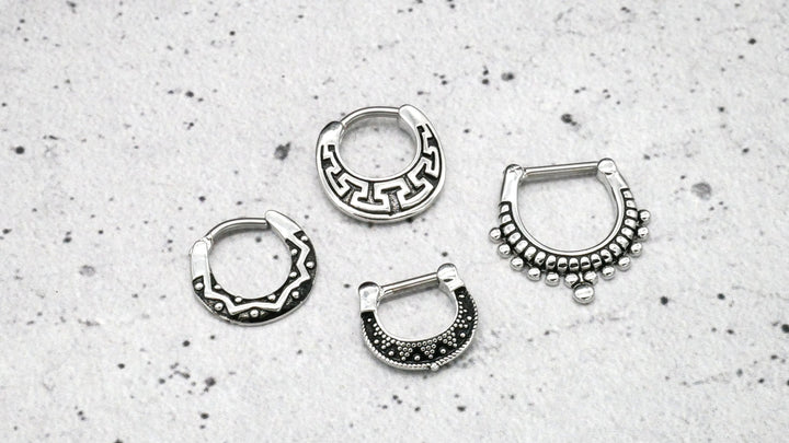 Piercing Ring Septum Helix Daith Tragus - 1G/15
