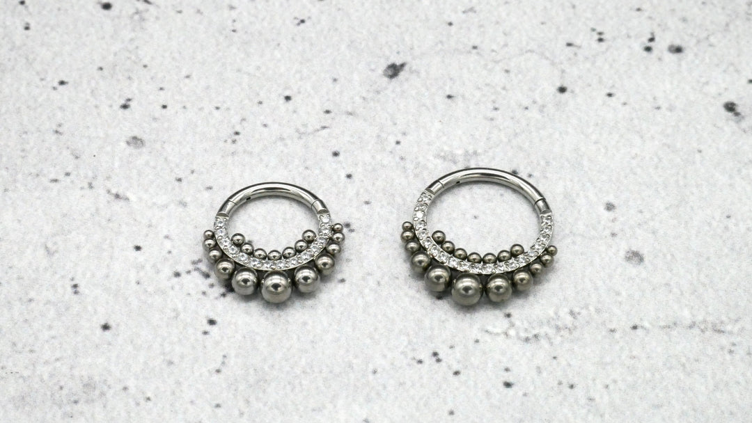 Piercing Ring Septum Helix Daith Tragus - 1G/15