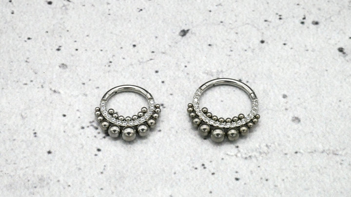 Piercing Ring Septum Helix Daith Tragus - 1G/15