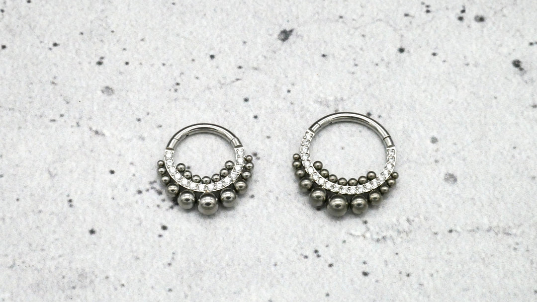 Piercing Ring Septum Helix Daith Tragus - 1G/15
