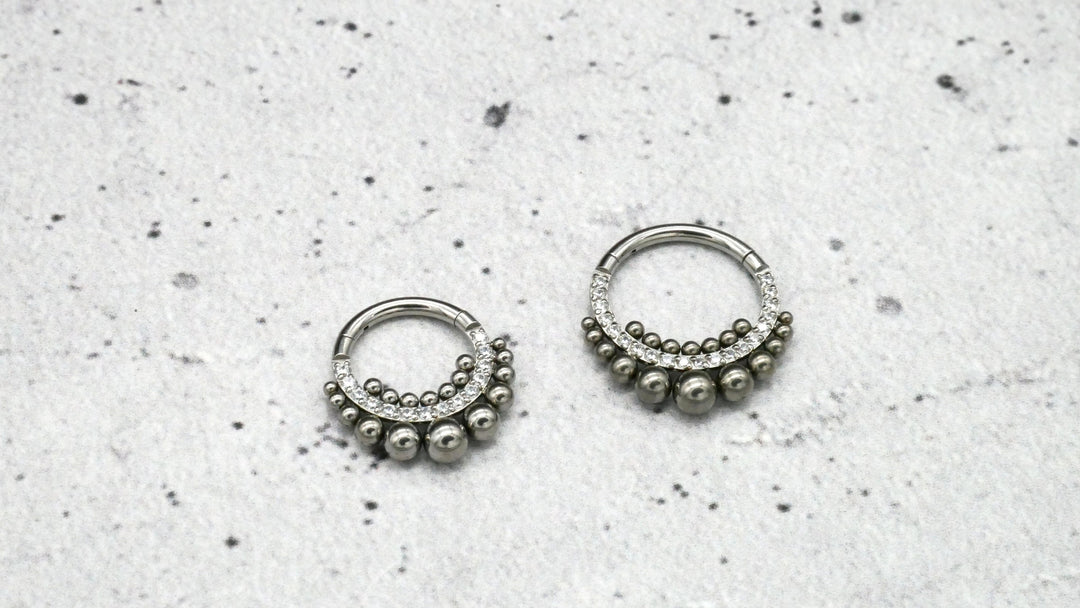 Piercing Ring Septum Helix Daith Tragus - 1G/15